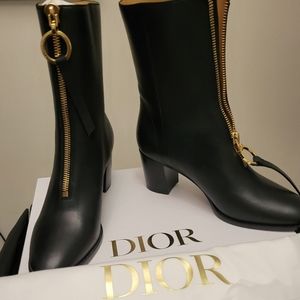 Brand NEW DIOR Black Ankle Boots 38.5!